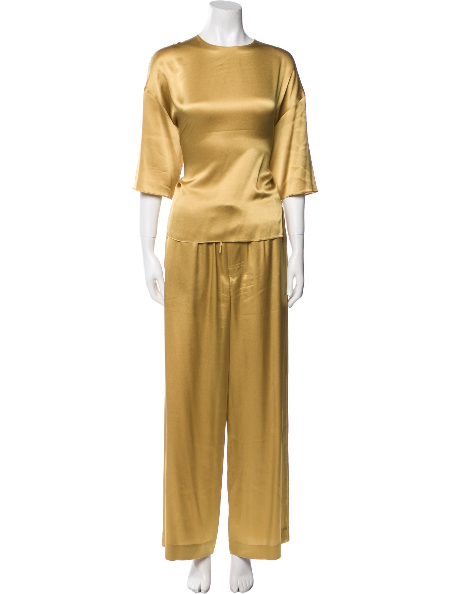 Vince Silk Pant Set
