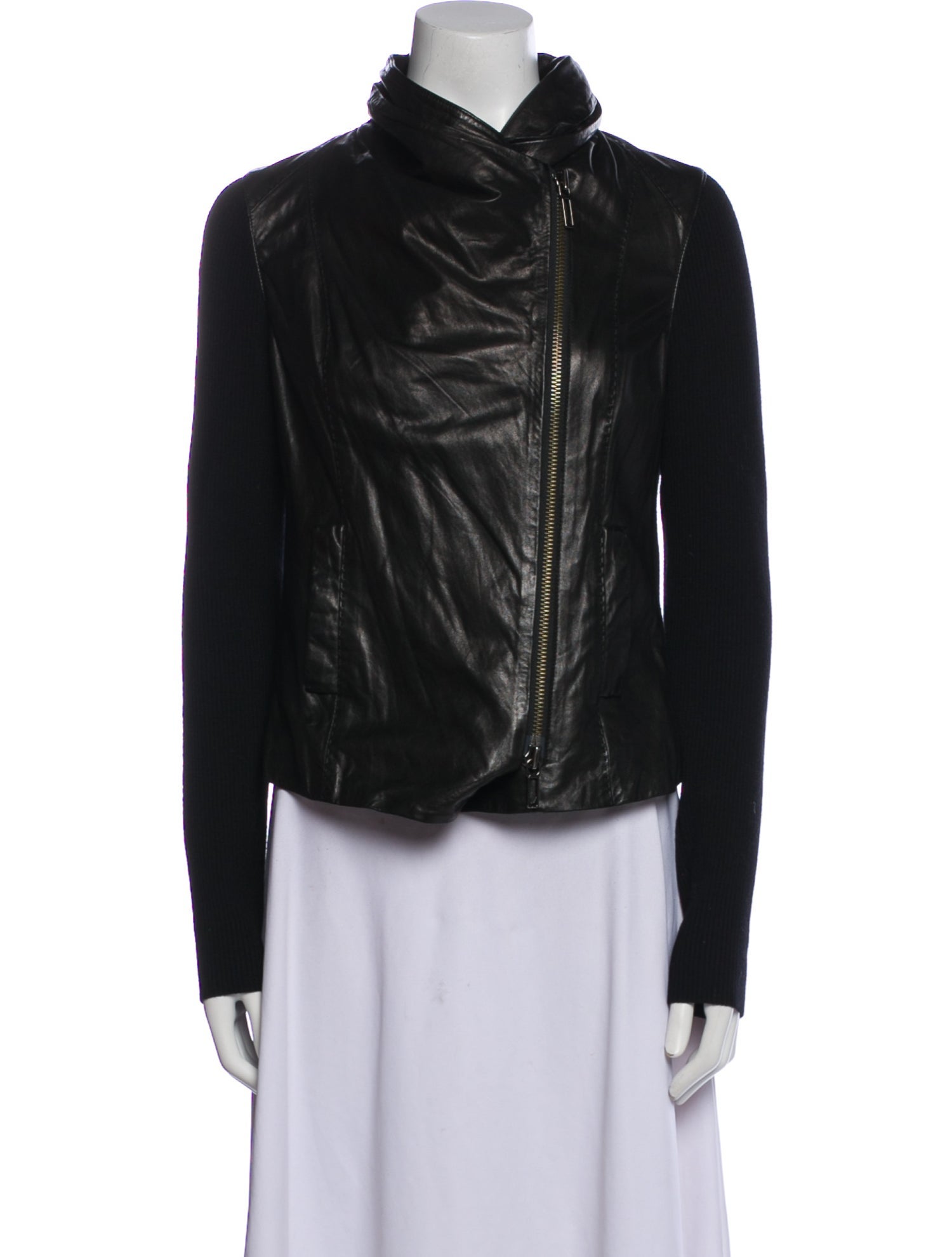 Vince Leather Biker Jacket