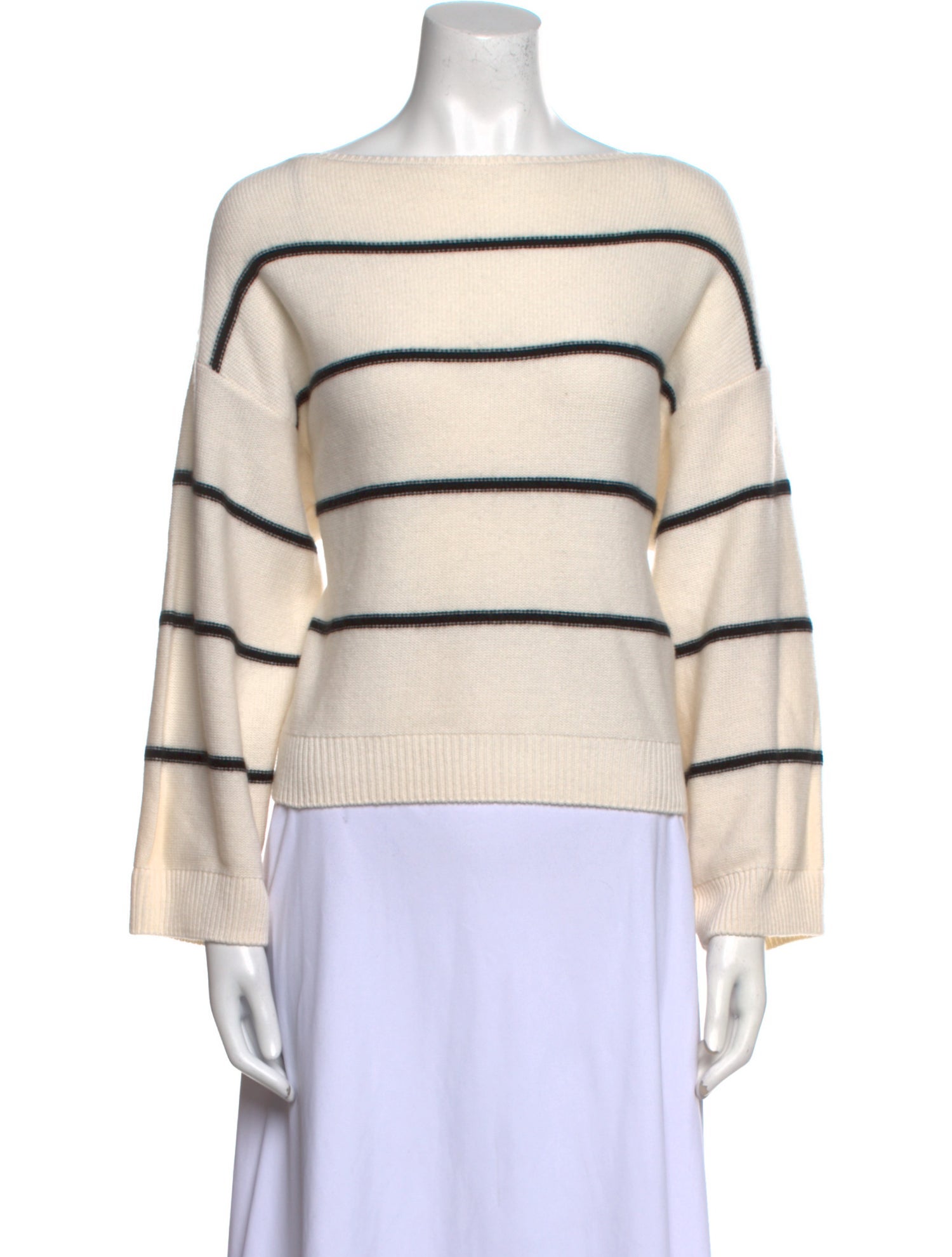 Vince Cashmere Striped Sweater