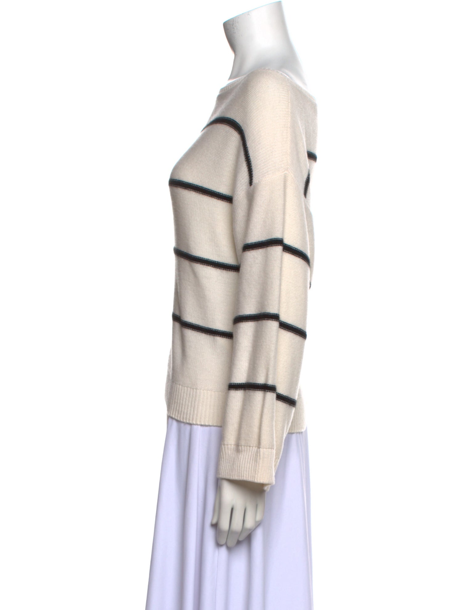 Vince Cashmere Striped Sweater
