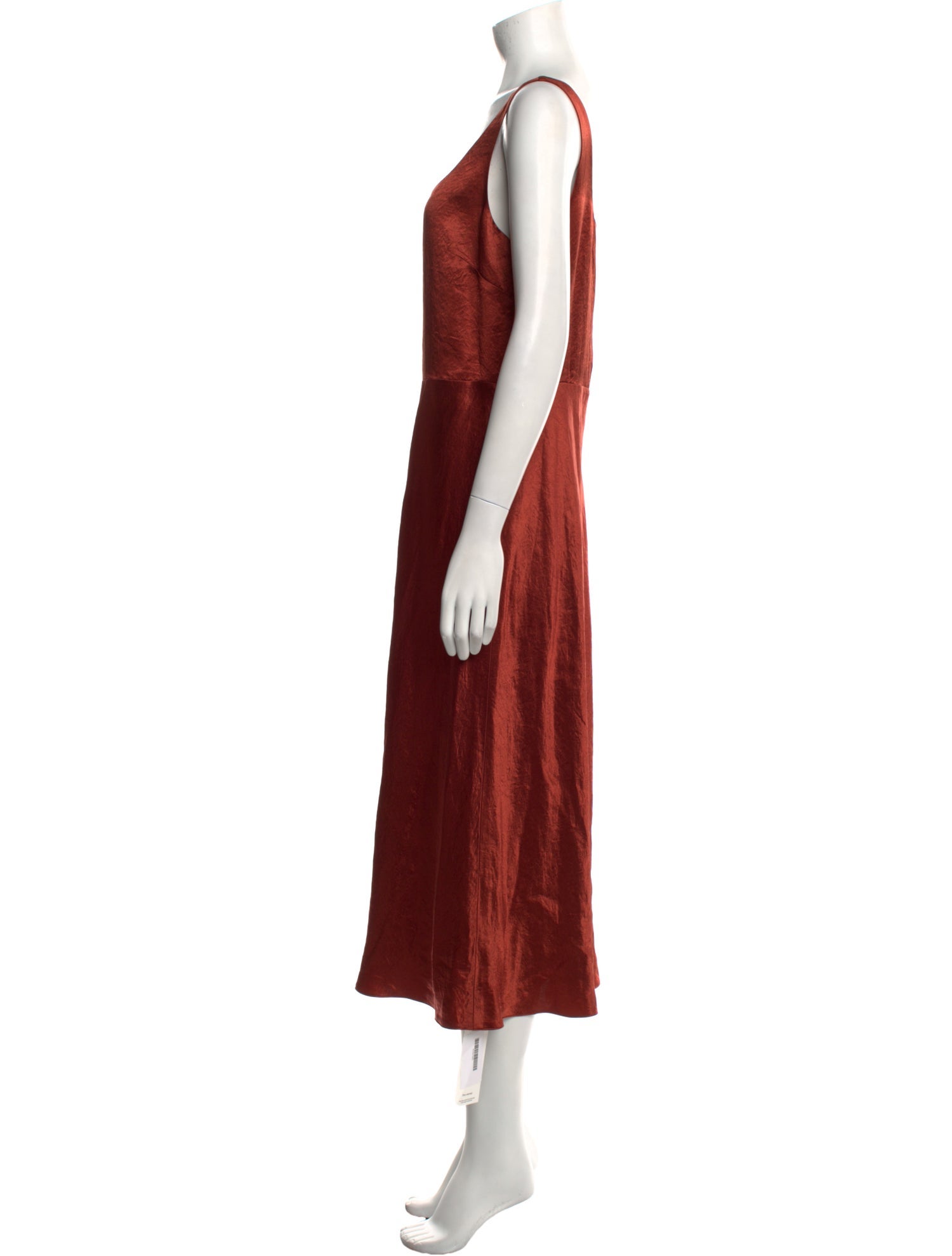 Vince Scoop Neck Long Dress