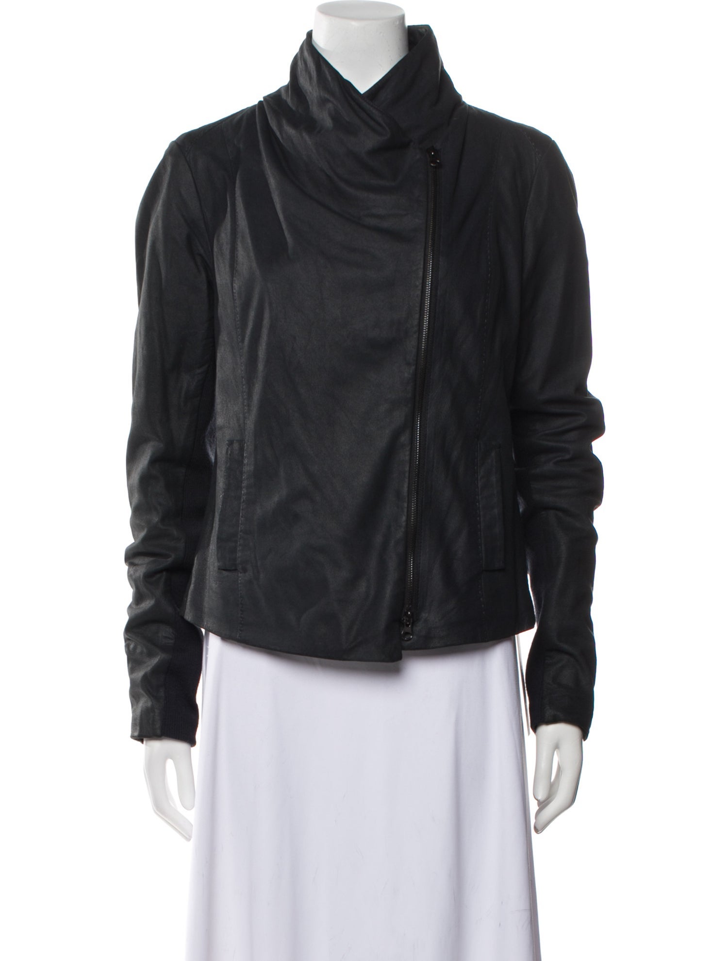 Vince Leather Biker Jacket