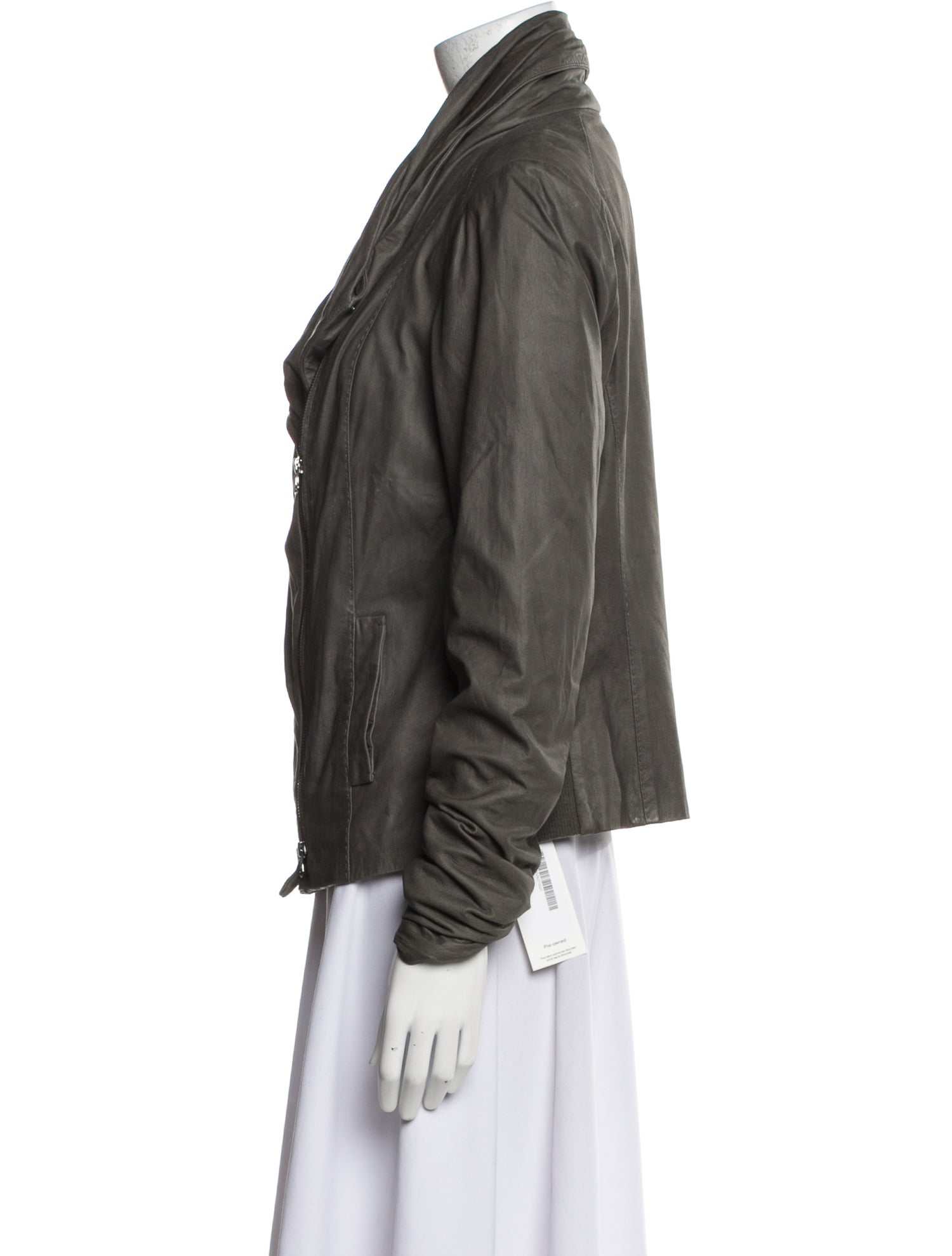 Vince Leather Biker Jacket