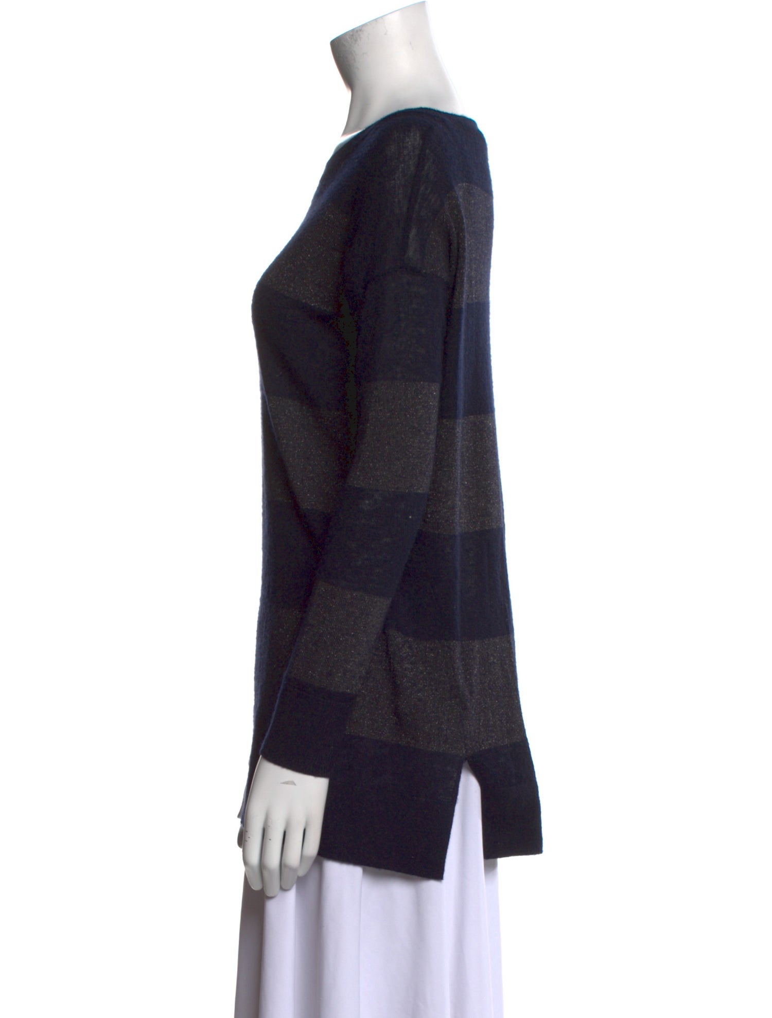 Vince Cashmere Striped Sweater