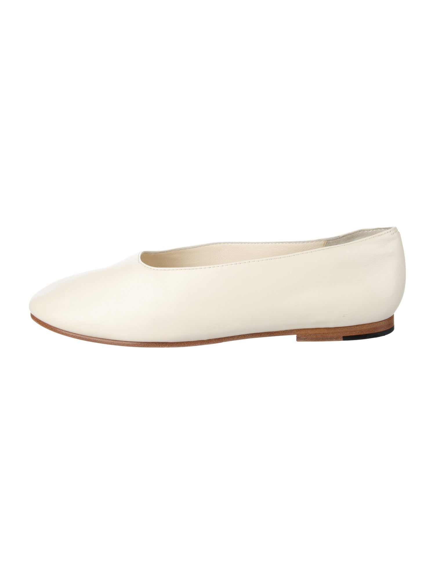 Vince Leather Ballet Flats