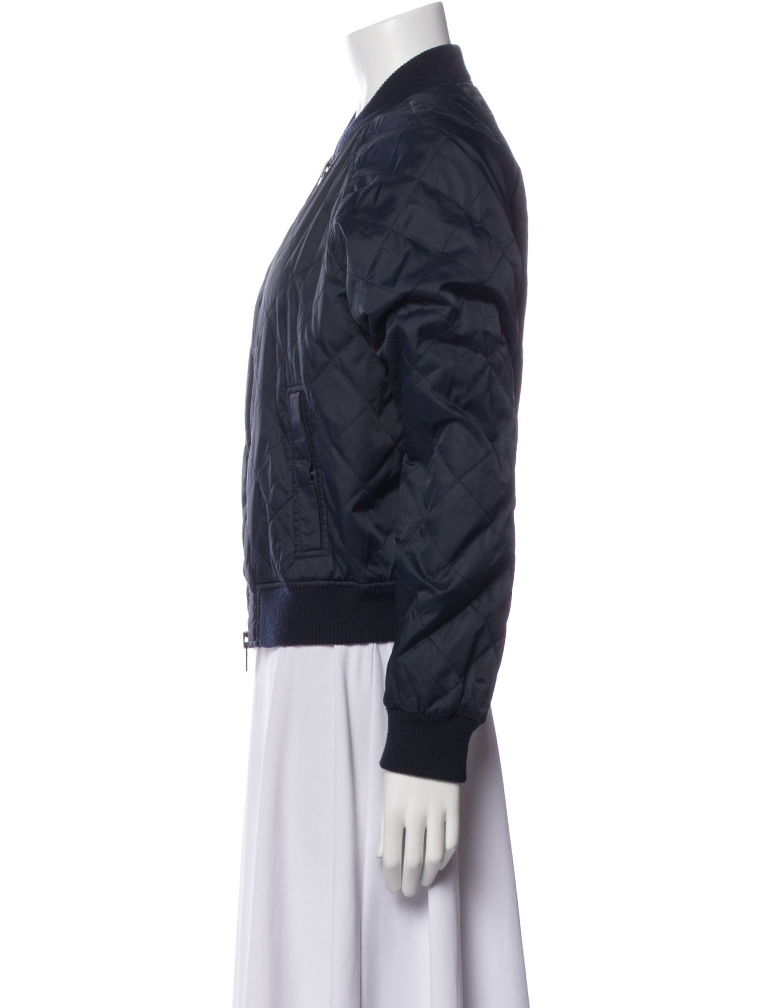 Vince Nylon Bomber Jacket
