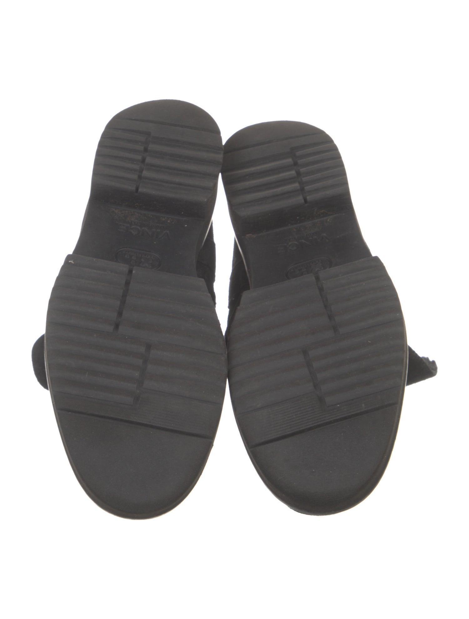 Vince Suede Moto Boots