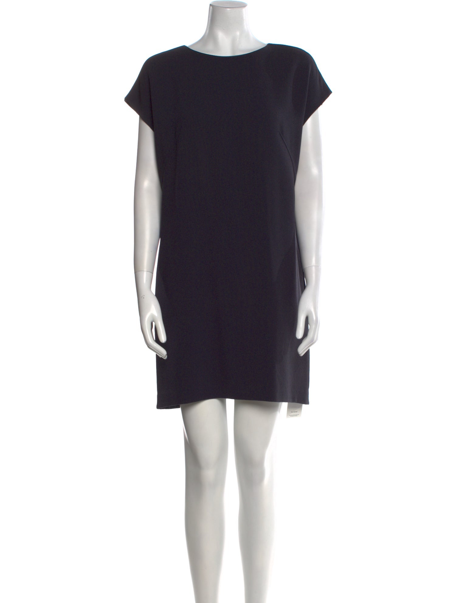 Vince Bateau Neckline Mini Dress