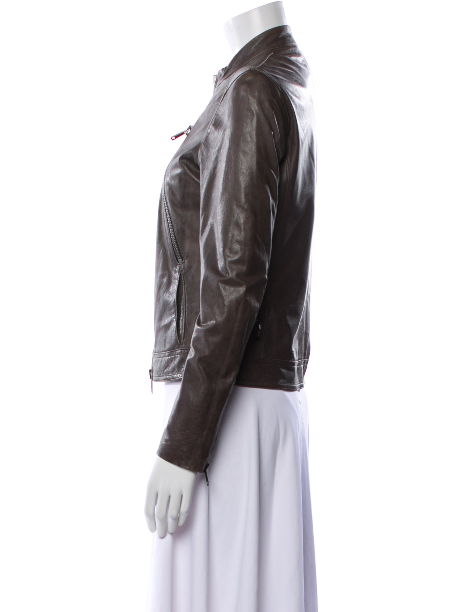 Vince Leather Biker Jacket