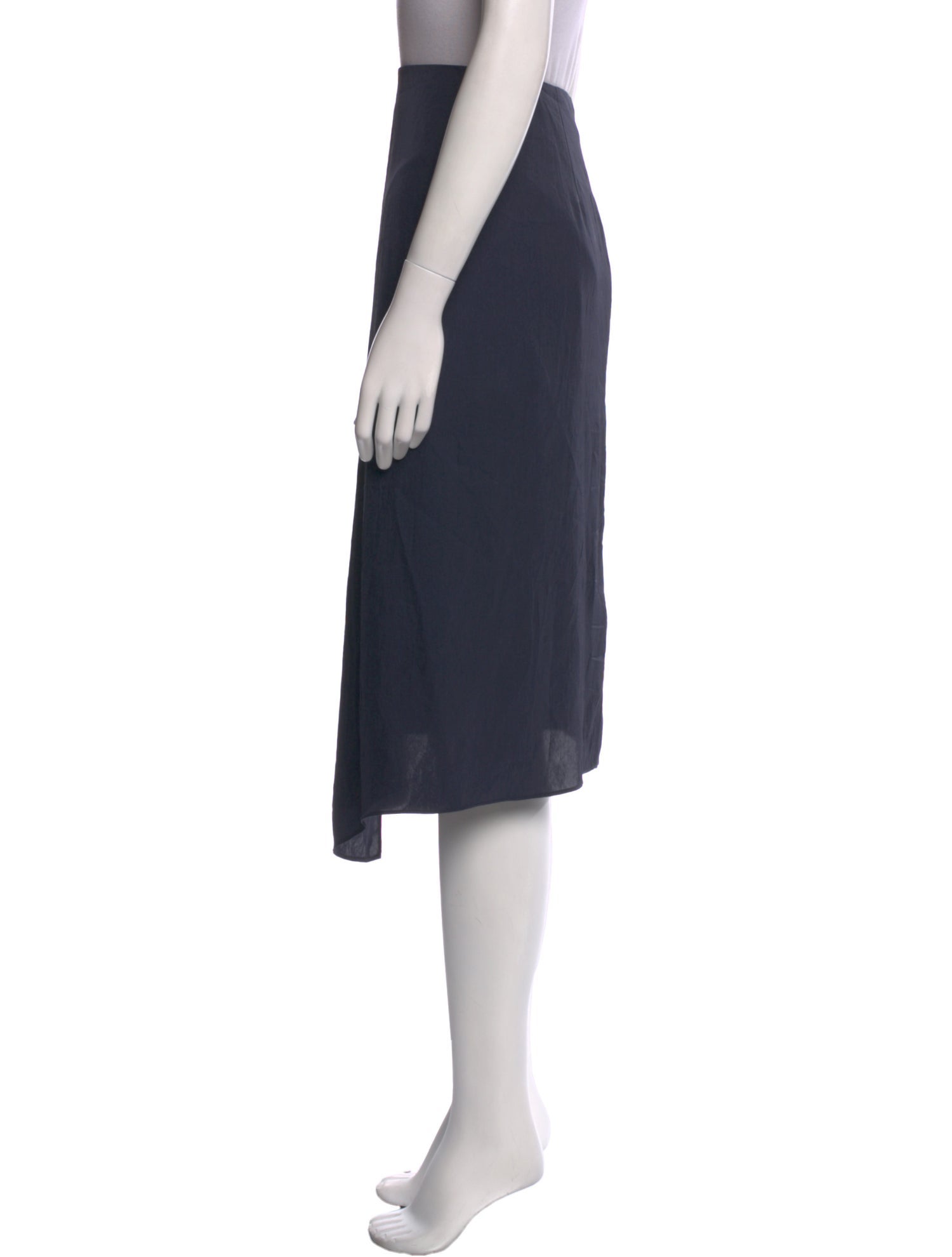 Vince Ruffle Embellishment Midi Length Skirt