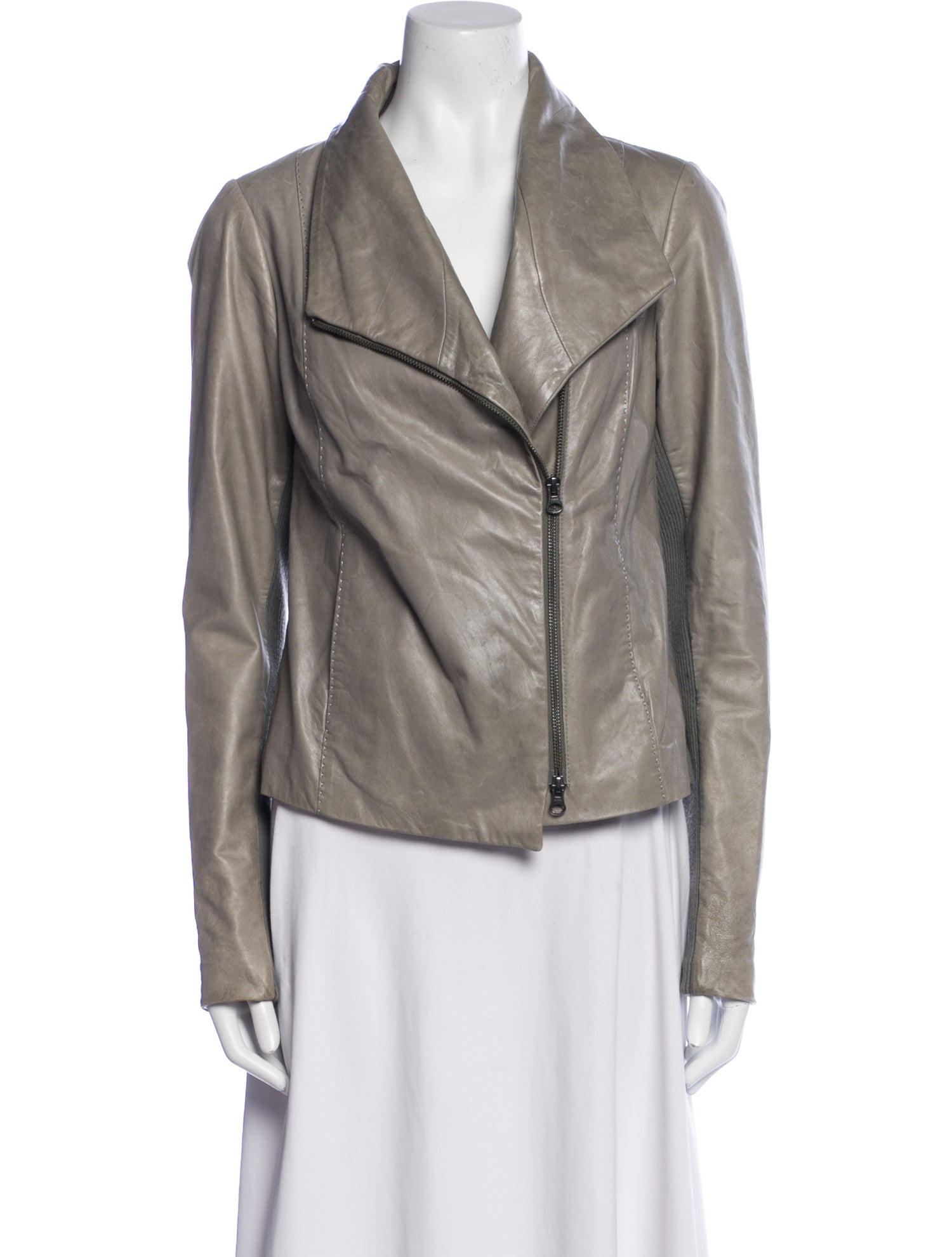 Vince Leather Biker Jacket