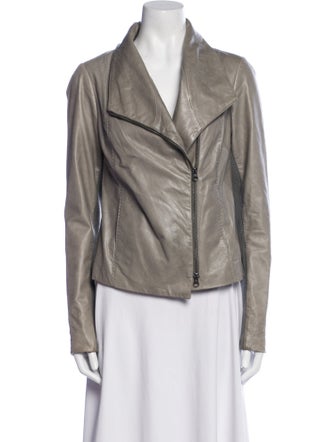Vince Leather Biker Jacket