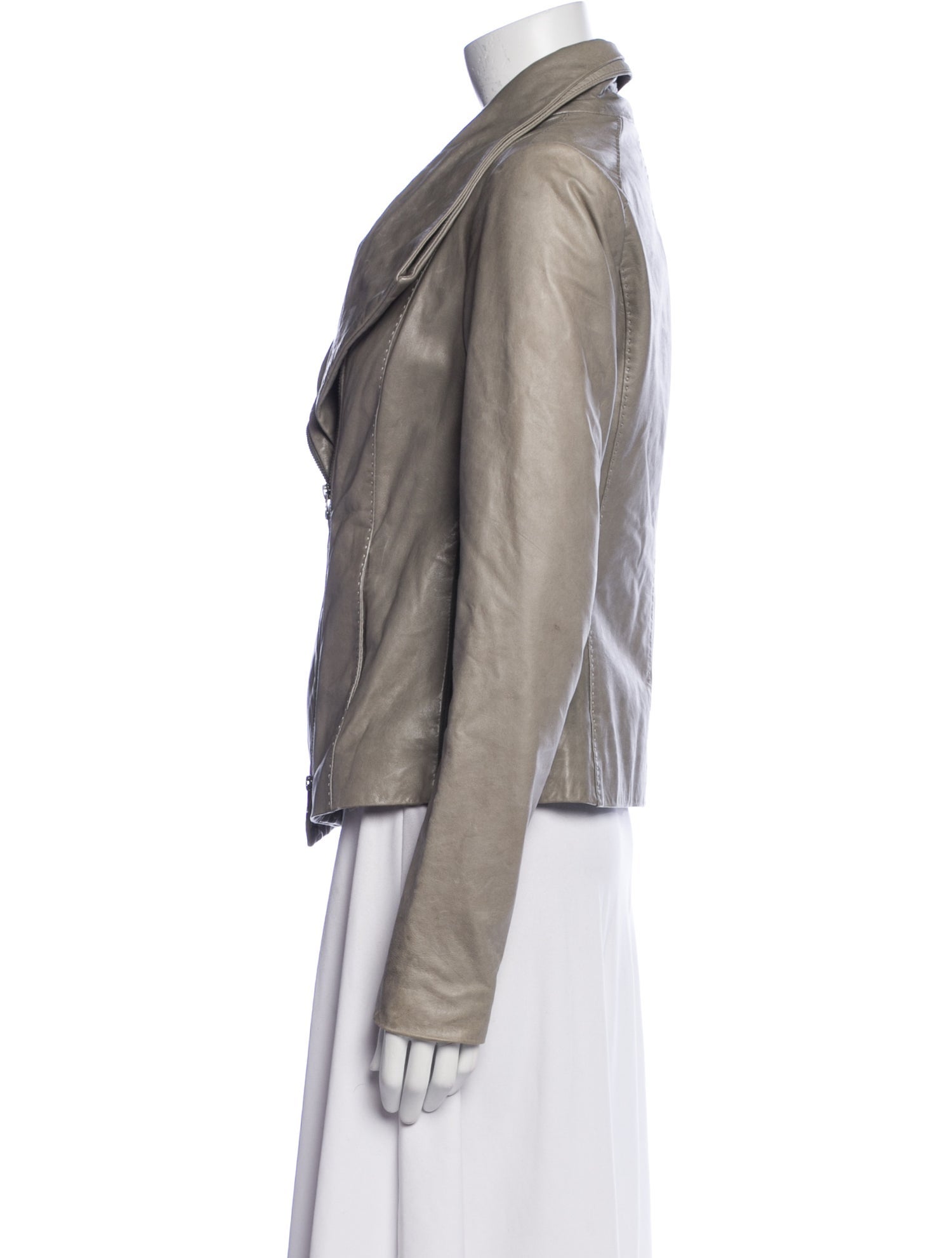 Vince Leather Biker Jacket