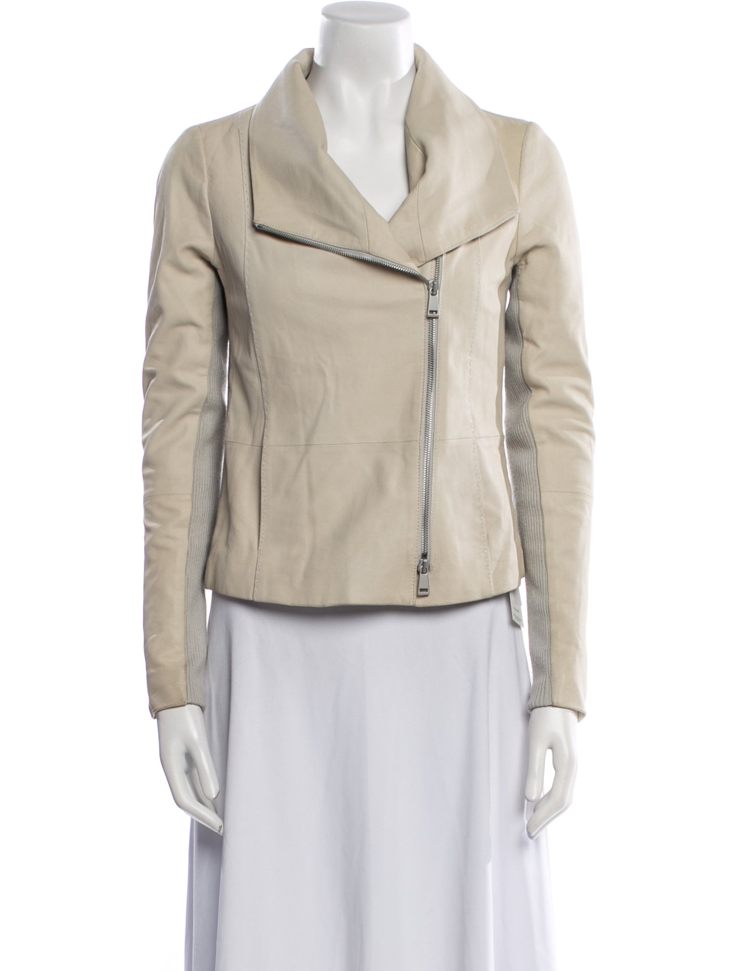 Vince Leather Biker Jacket