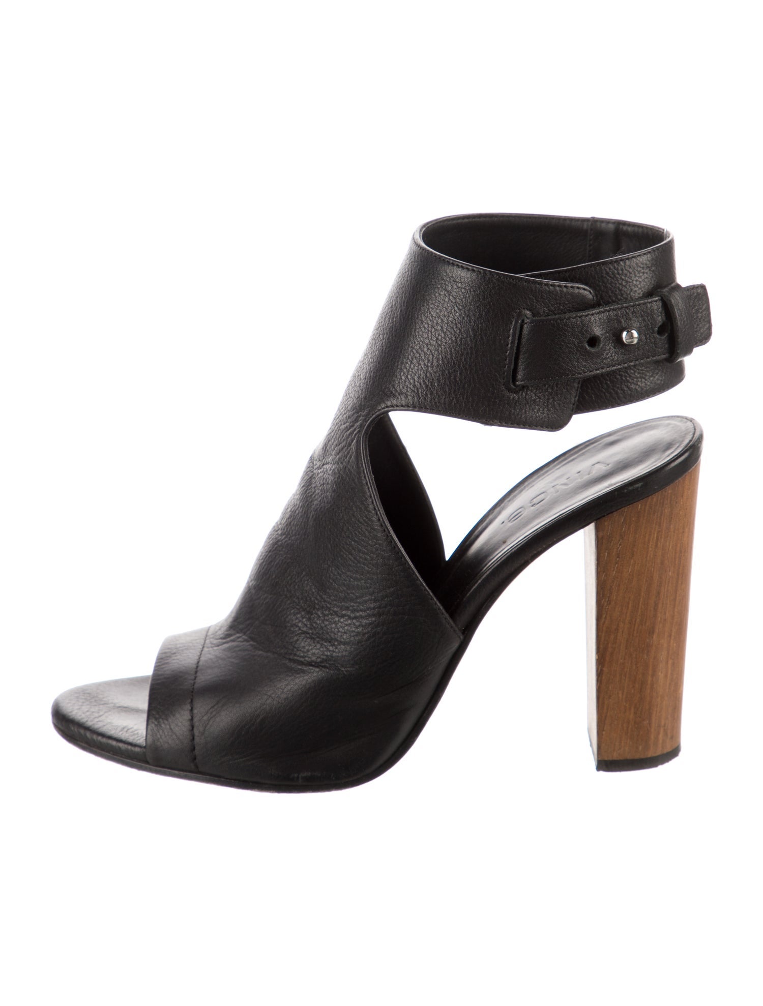 Vince Leather Slingback Sandals