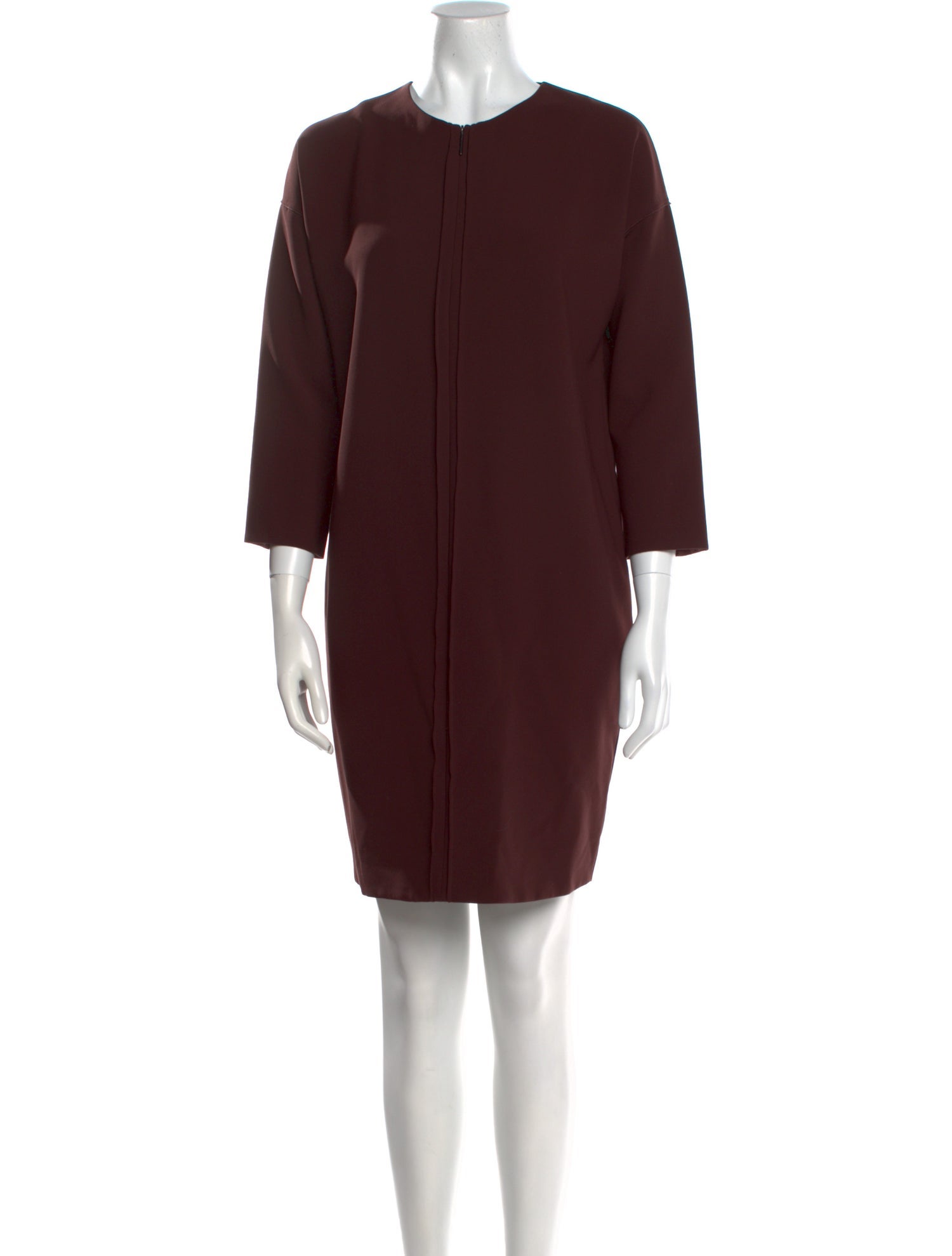 Vince Crew Neck Mini Dress