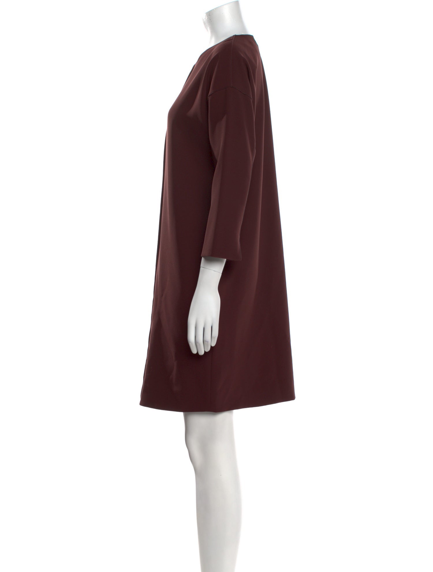 Vince Crew Neck Mini Dress