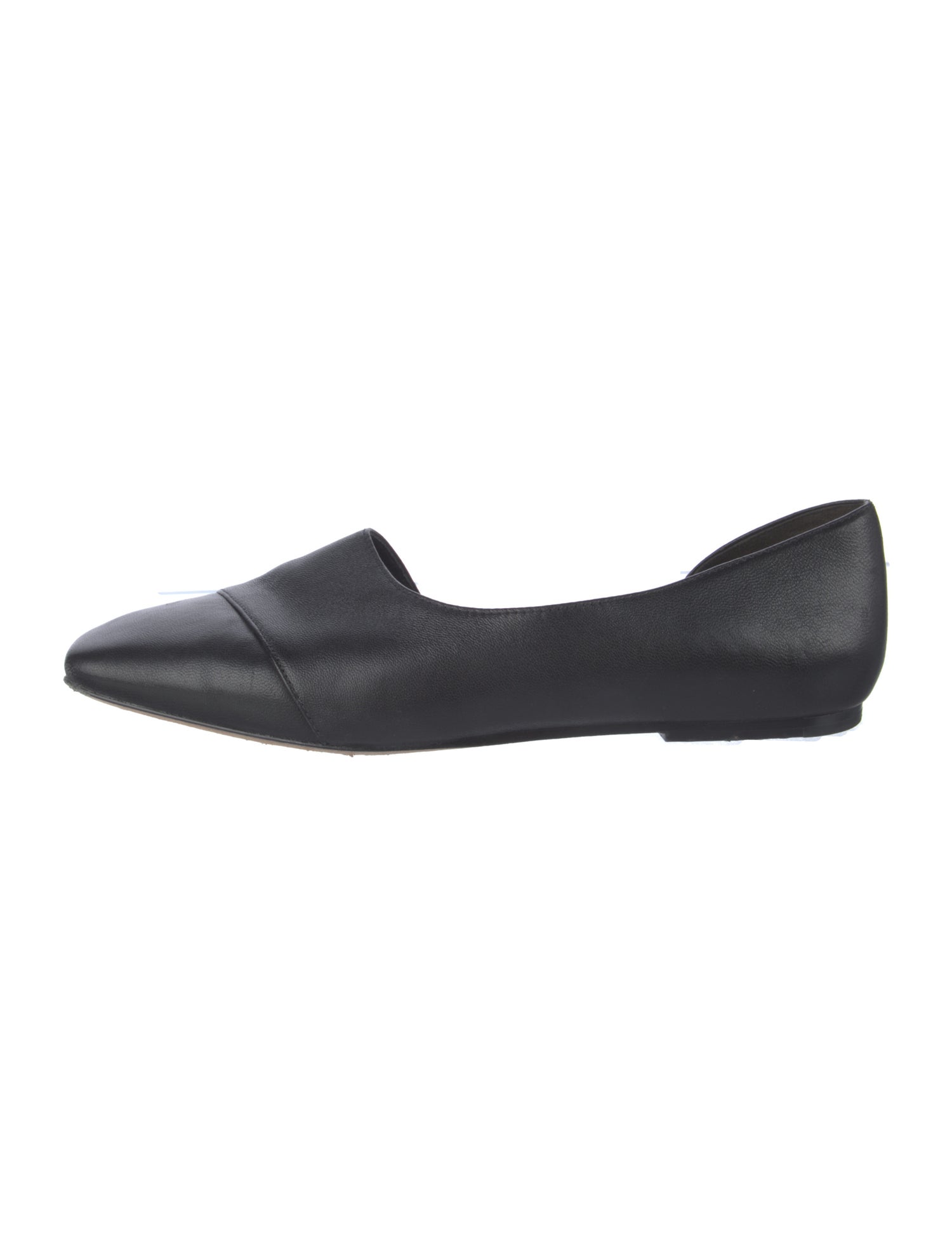 Vince Leather D'Orsay Flats
