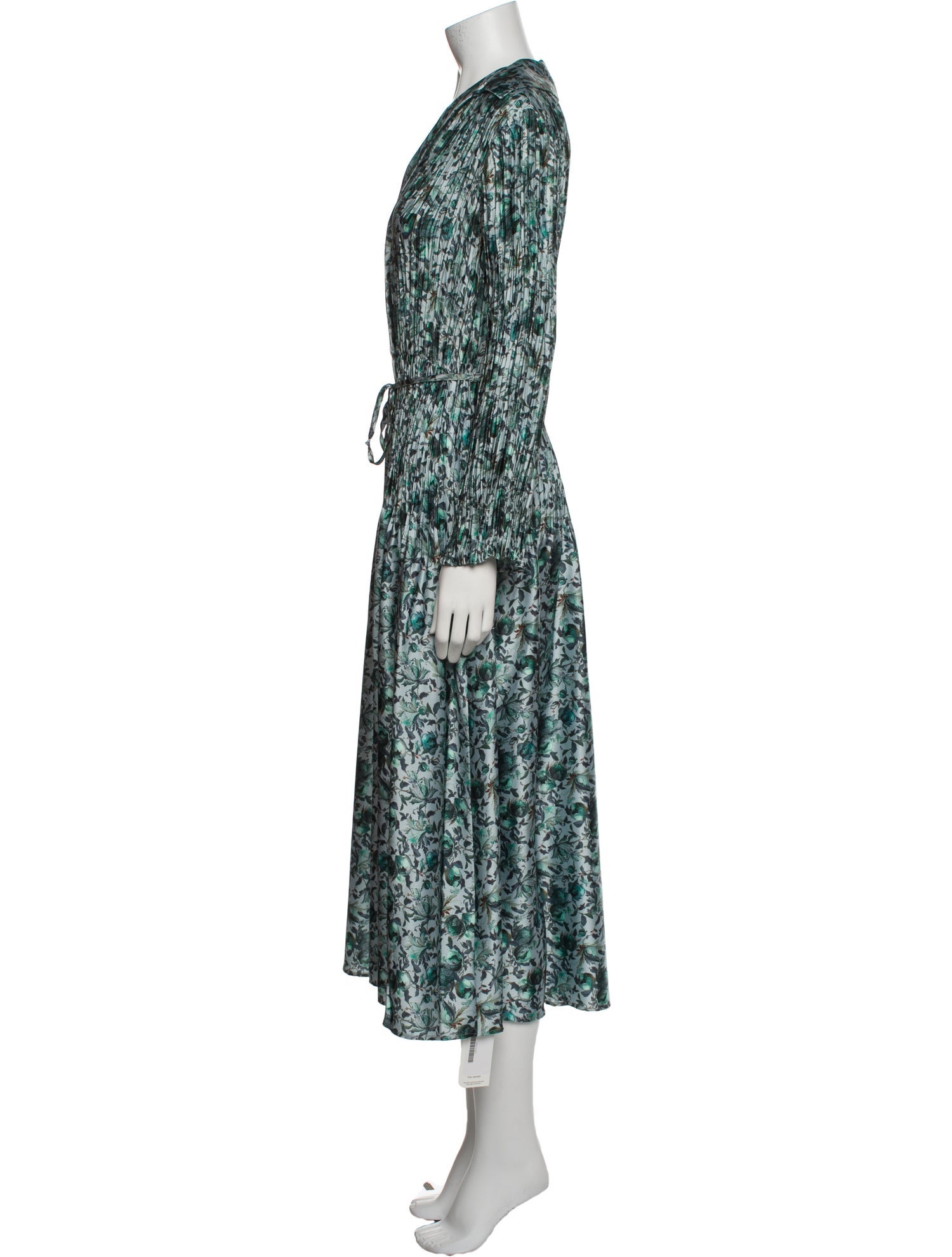 Vince Printed Long Dress