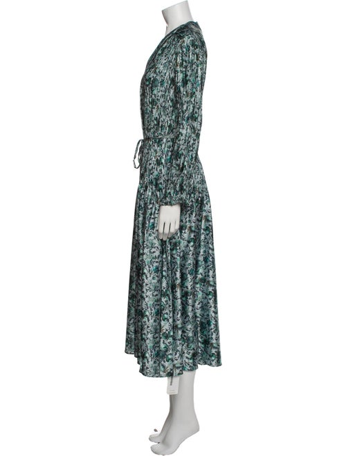 Vince Printed Long Dress