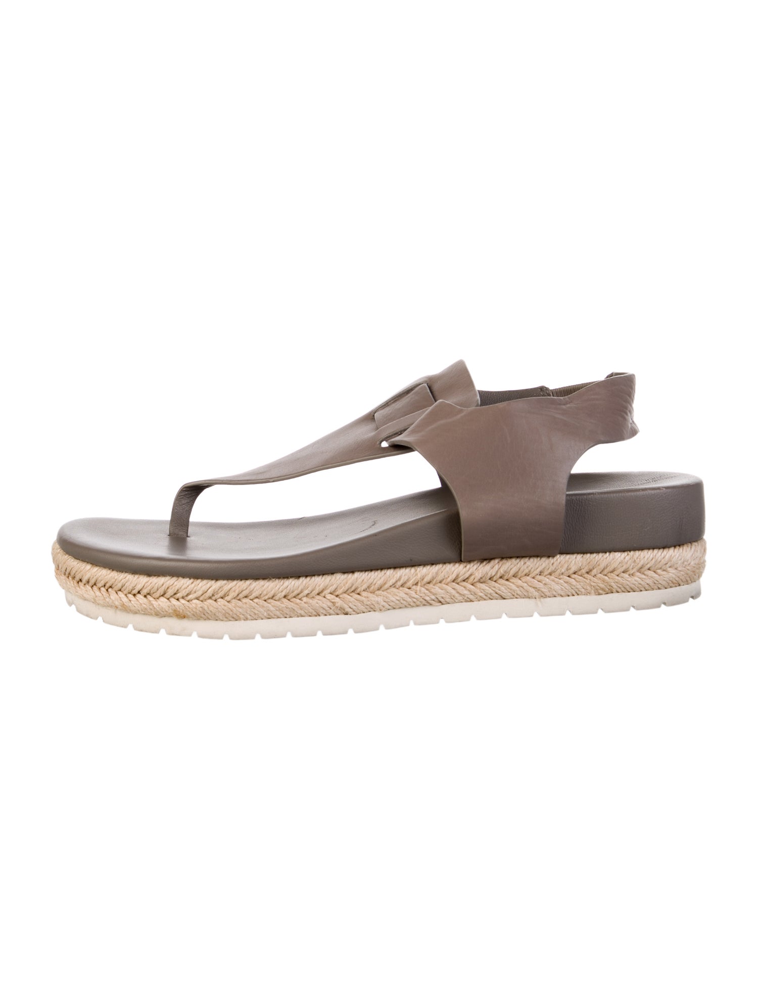 Vince Leather Espadrilles