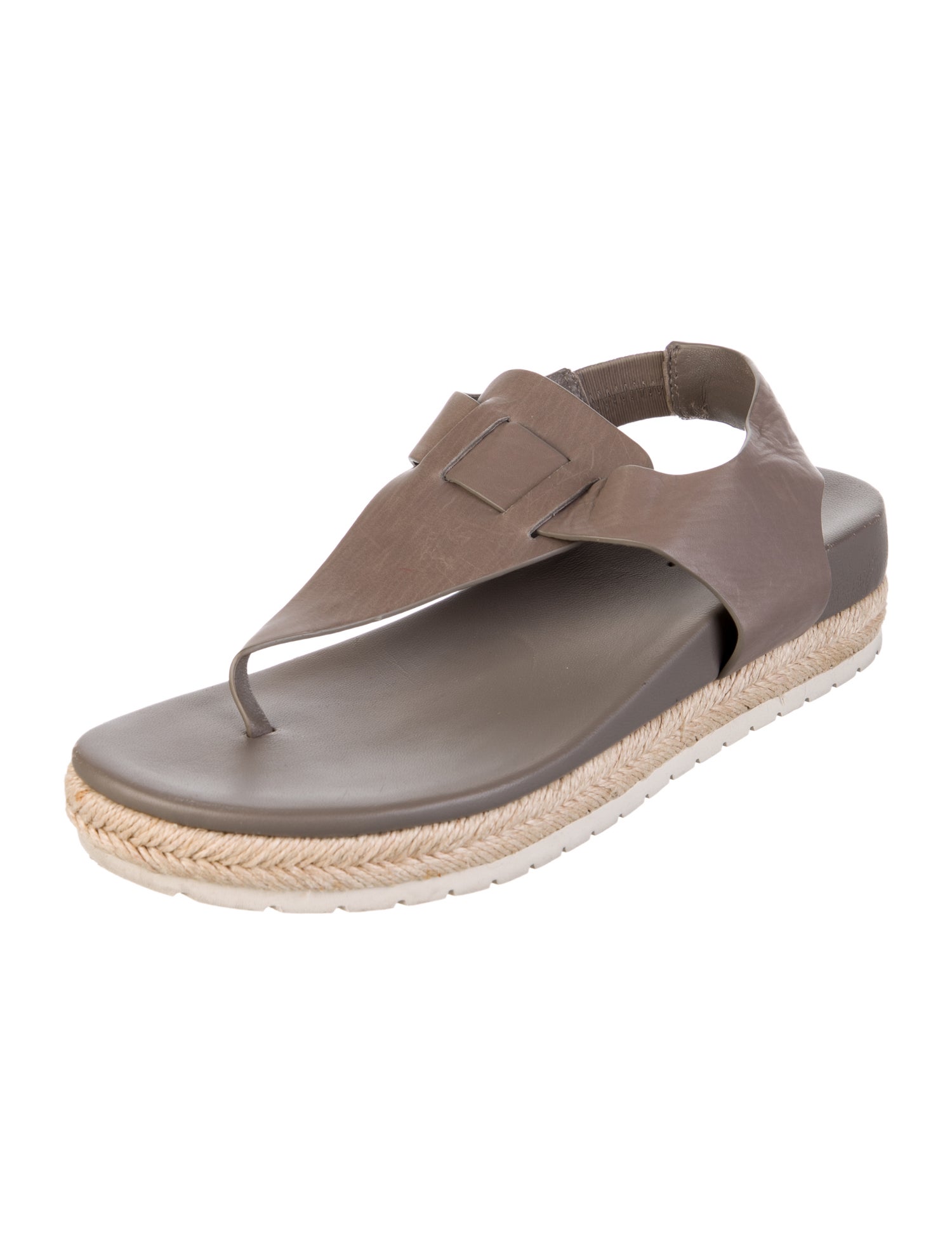 Vince Leather Espadrilles