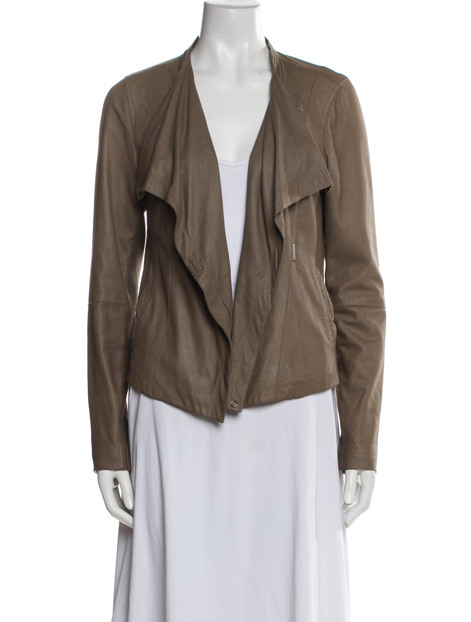 Vince Leather Biker Jacket