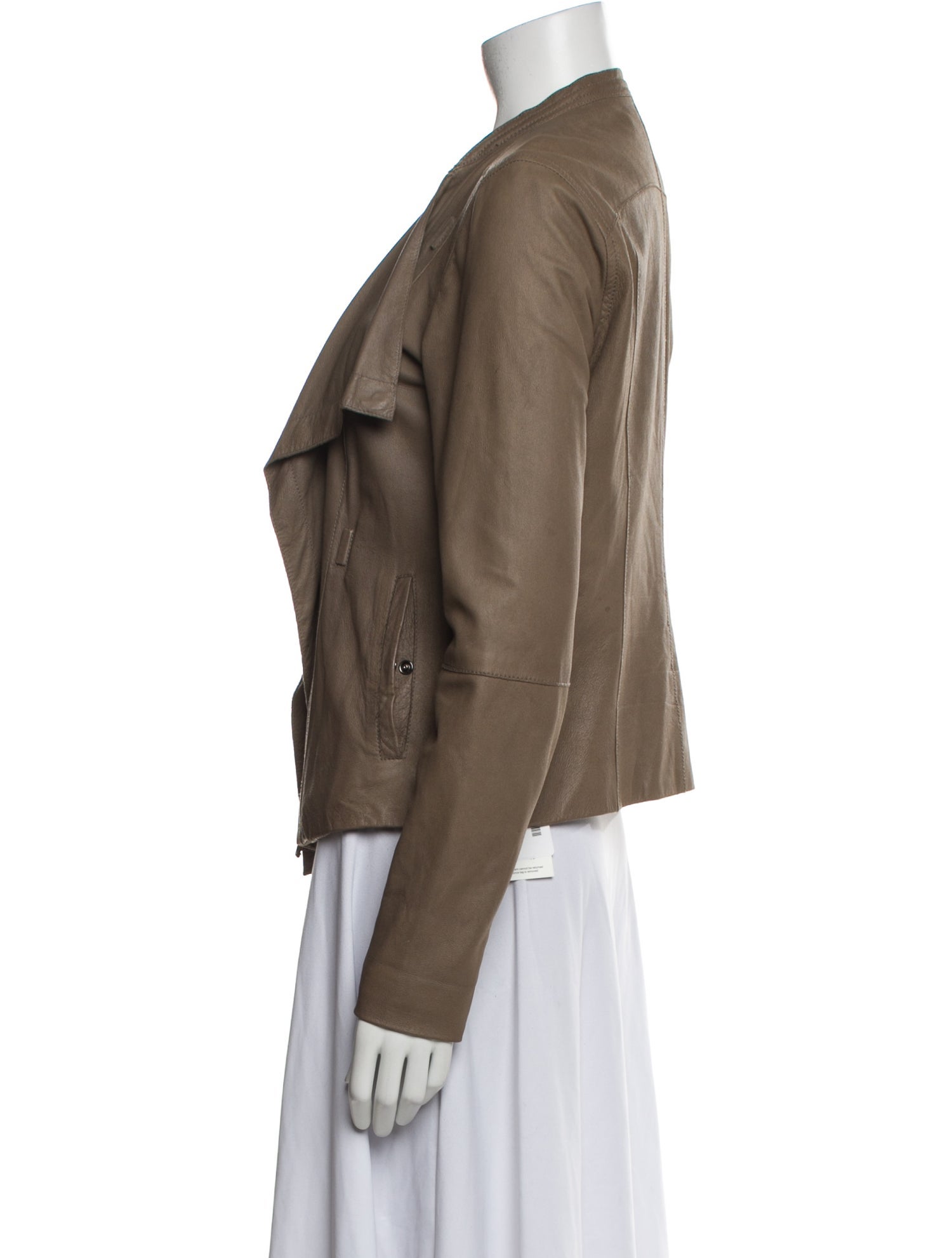 Vince Leather Biker Jacket