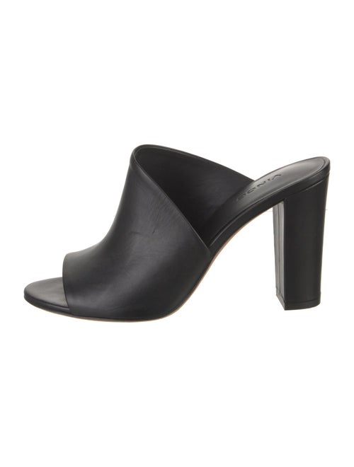 Vince Leather Slides