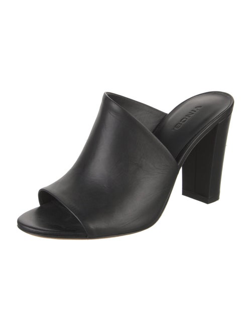 Vince Leather Slides