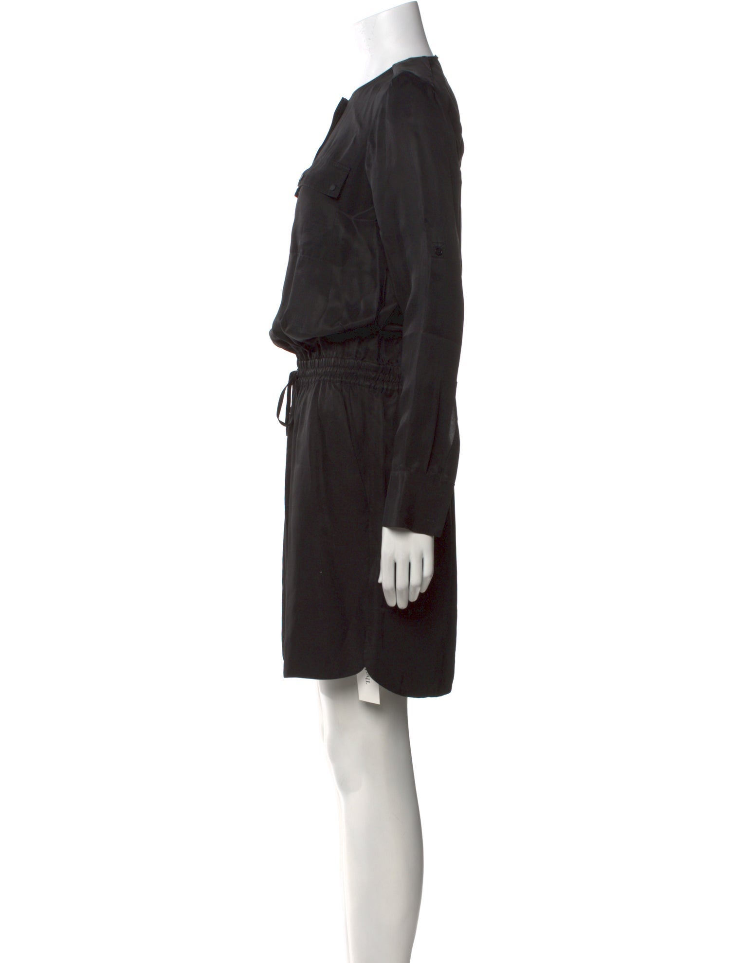 Vince Crew Neck Mini Dress