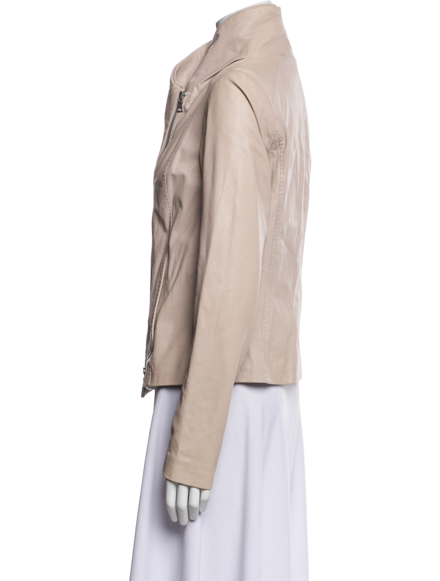 Vince Leather Biker Jacket