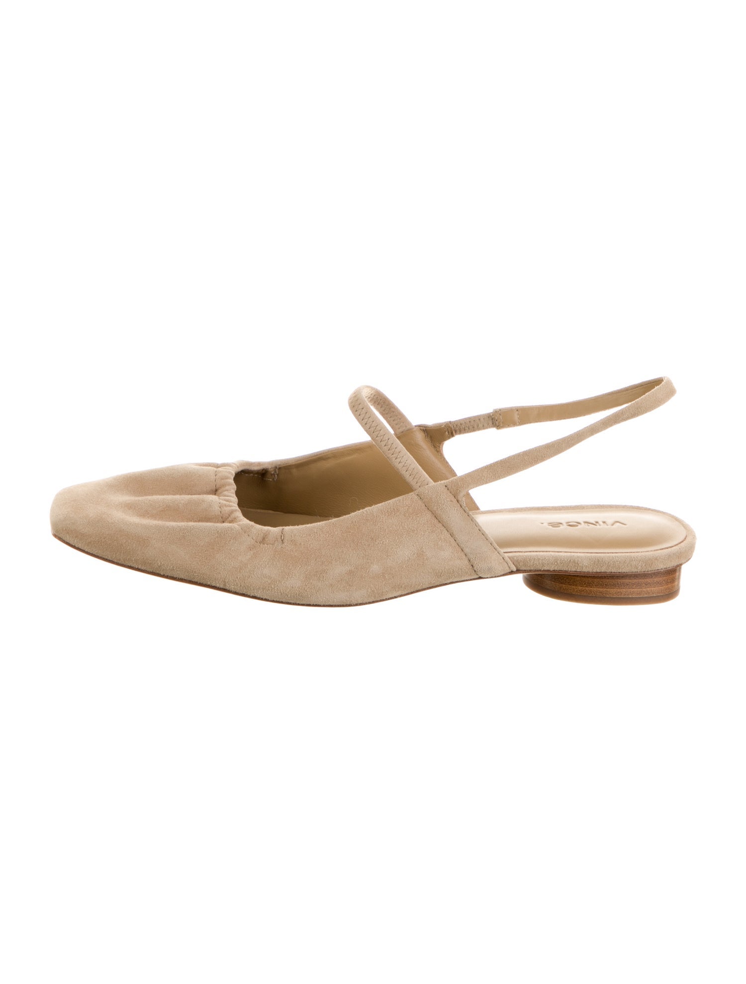 Vince Suede Slingback Flats