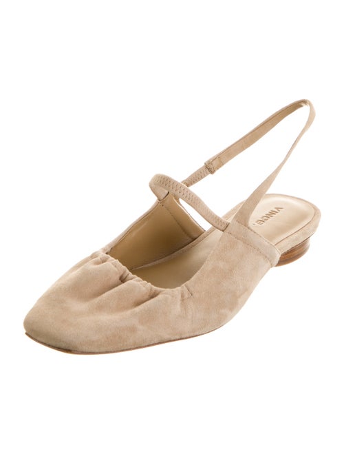 Vince Suede Slingback Flats