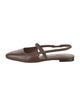Vince Leather Slingback Flats