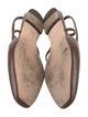 Vince Leather Slingback Flats