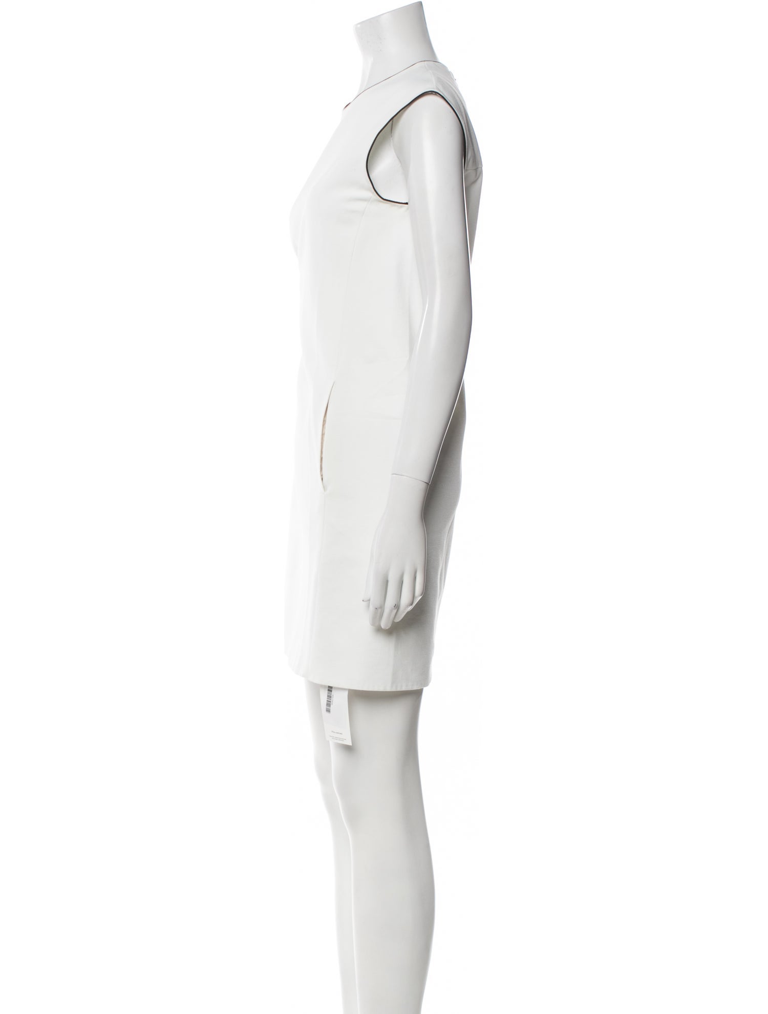 Vince Crew Neck Mini Dress