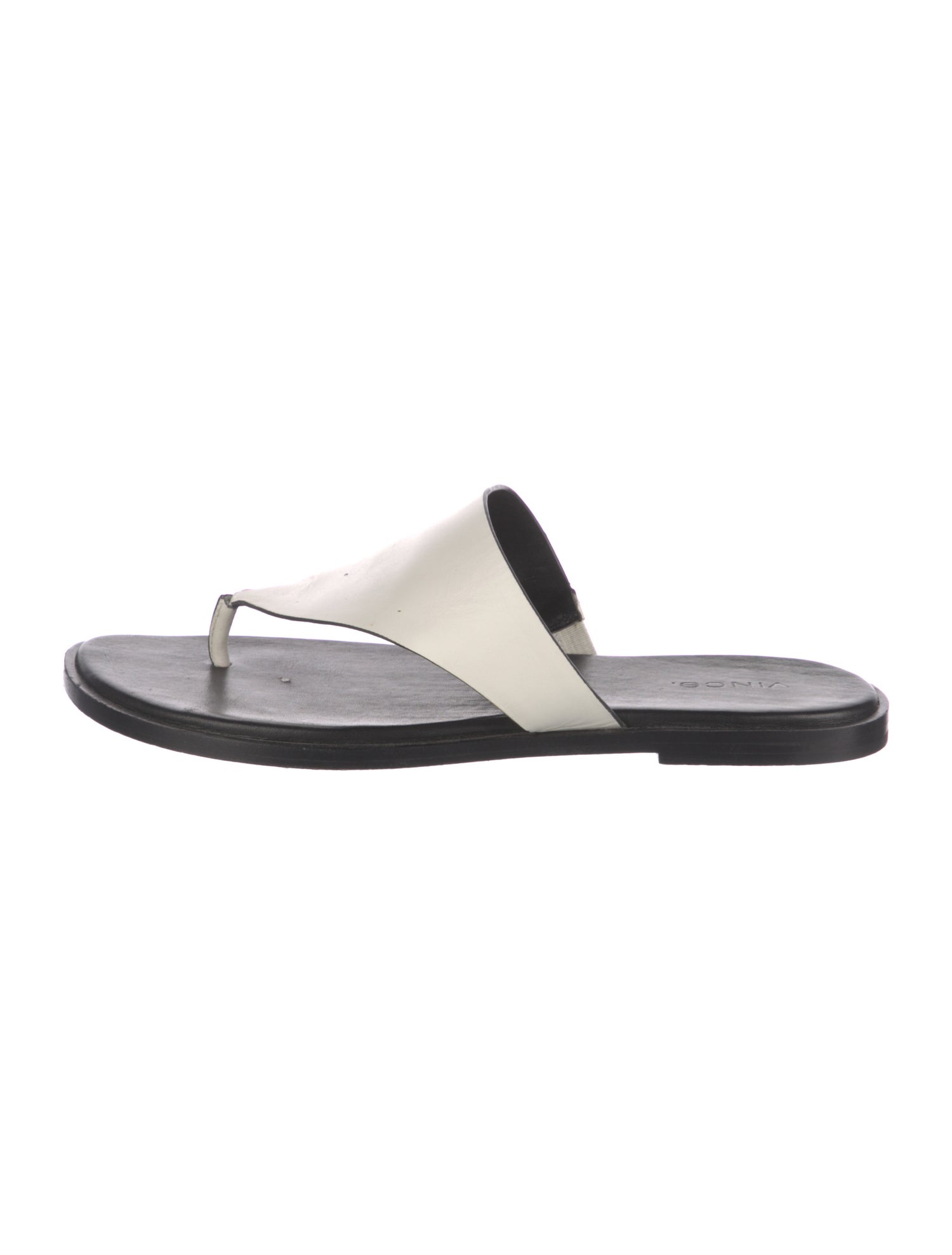 Vince Leather Slides