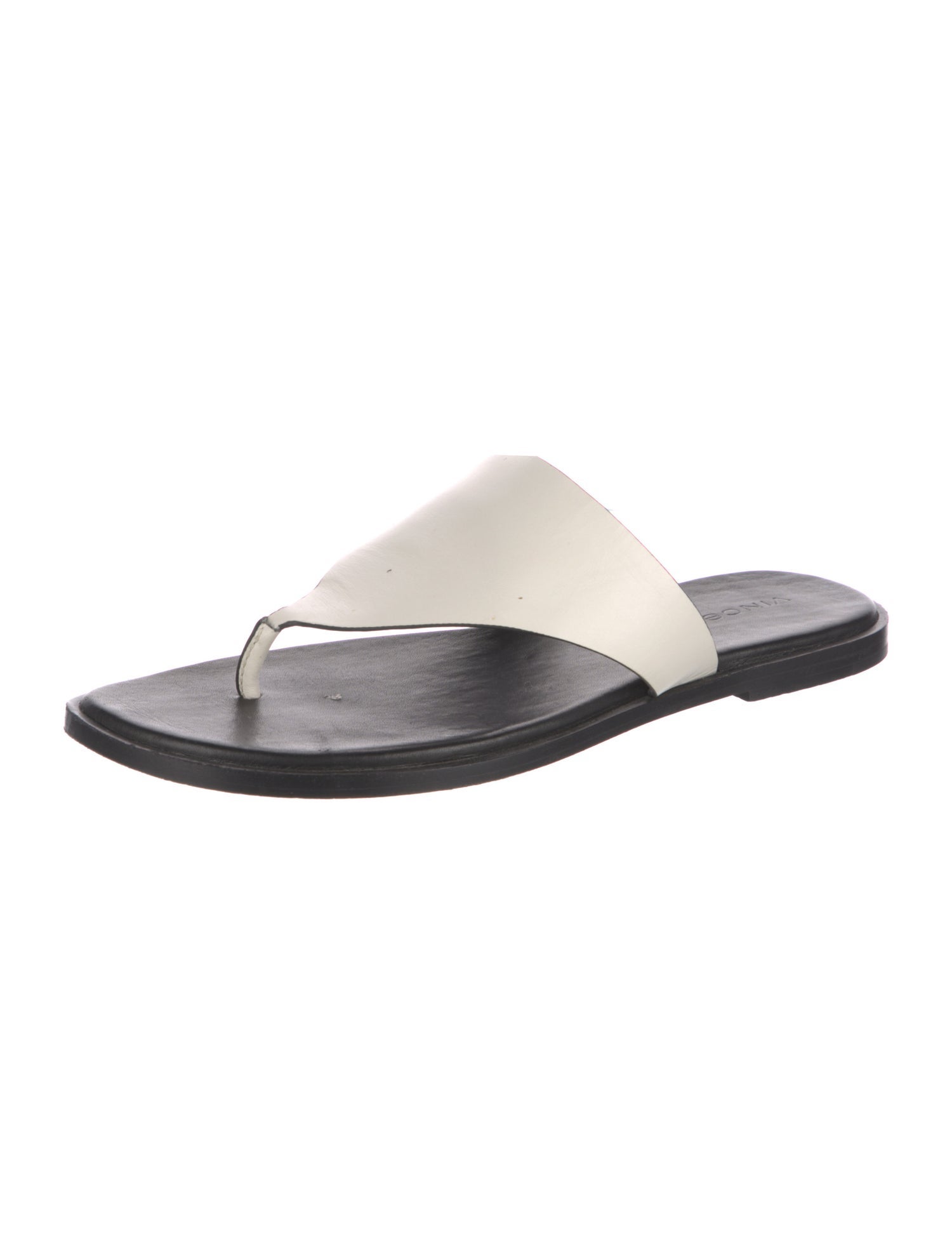 Vince Leather Slides