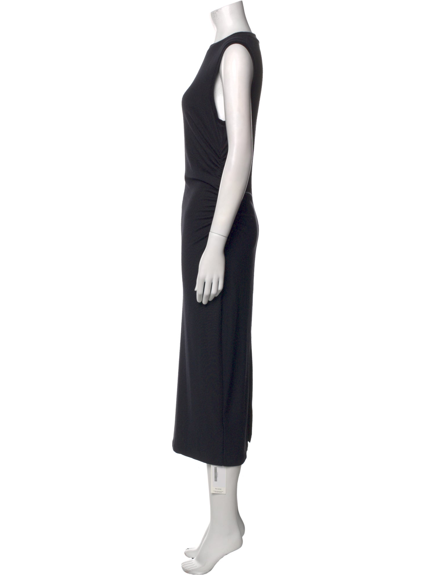 Vince Crew Neck Midi Length Dress