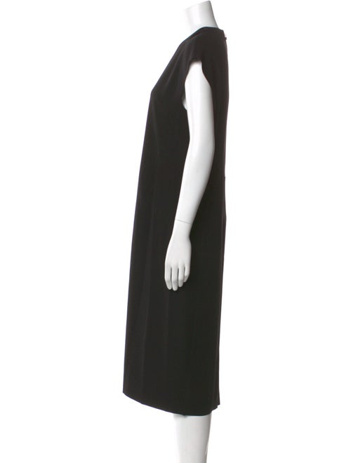 Vince V-Neck Midi Length Dress