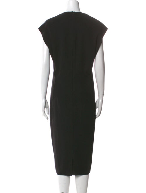 Vince V-Neck Midi Length Dress