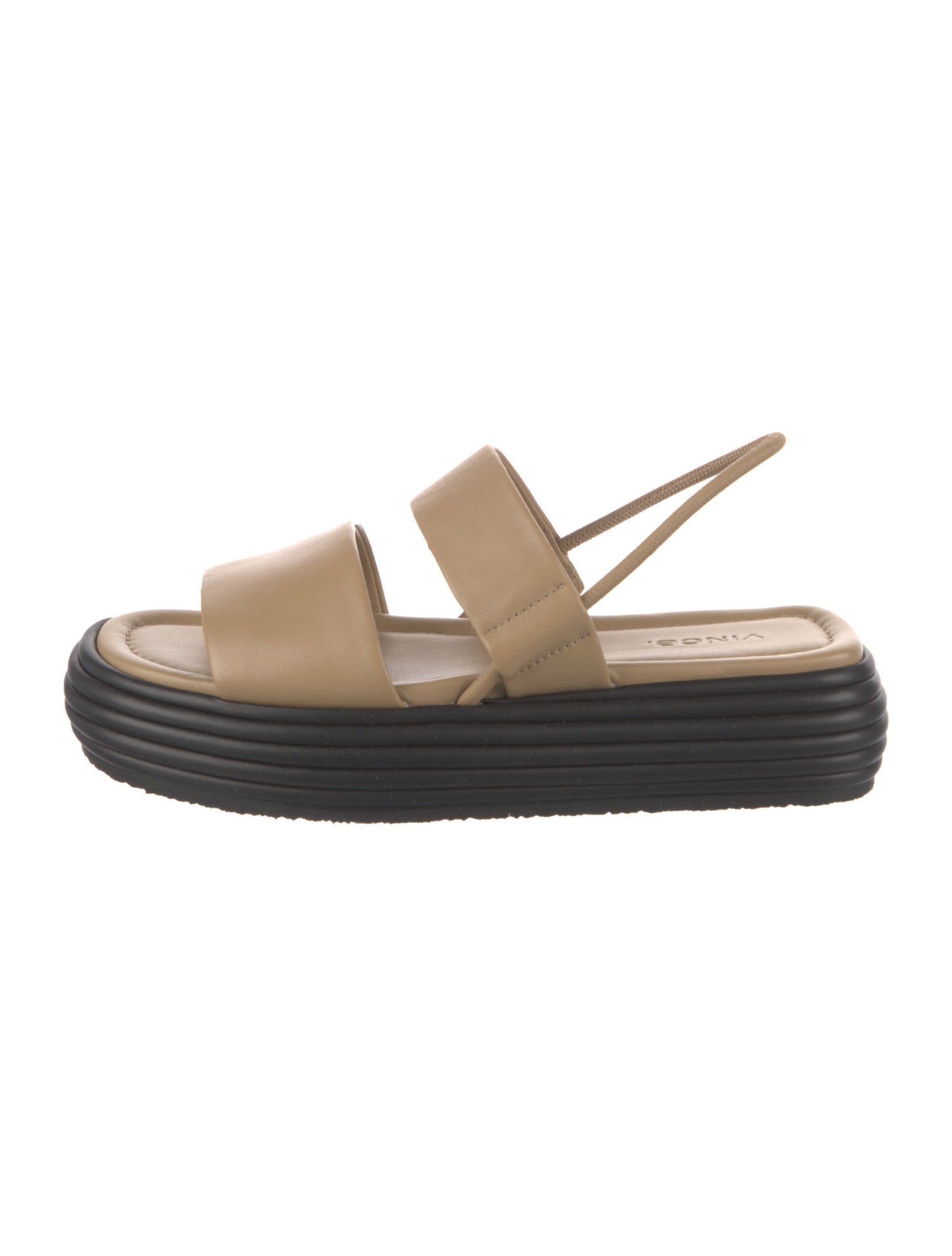 Vince Leather Slingback Sandals