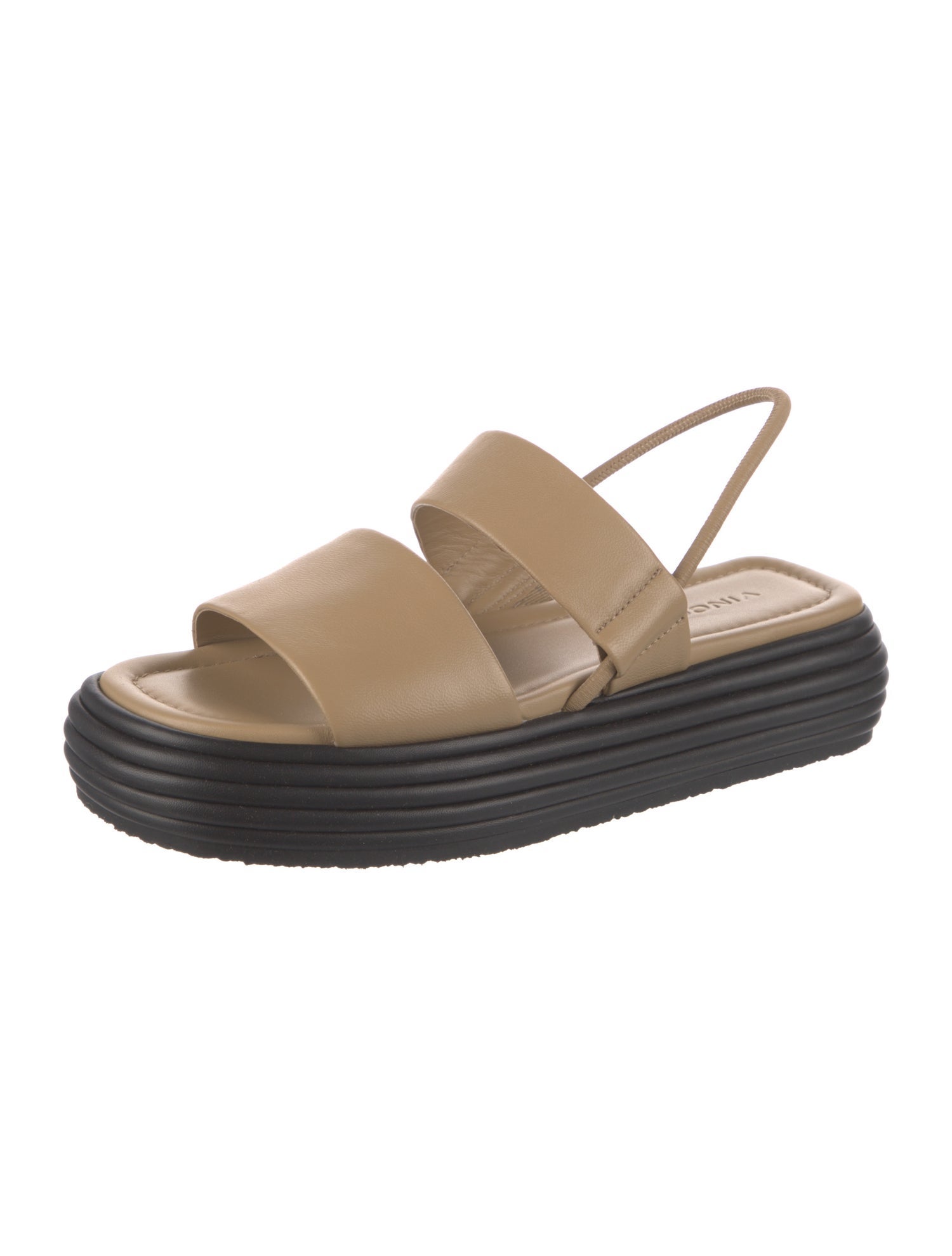 Vince Leather Slingback Sandals