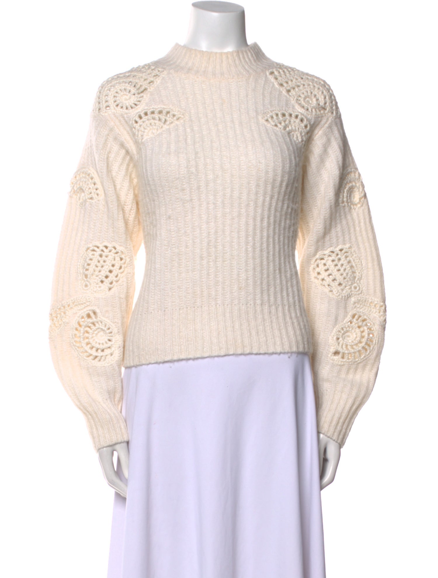 Vince Alpaca Mock Neck Sweater
