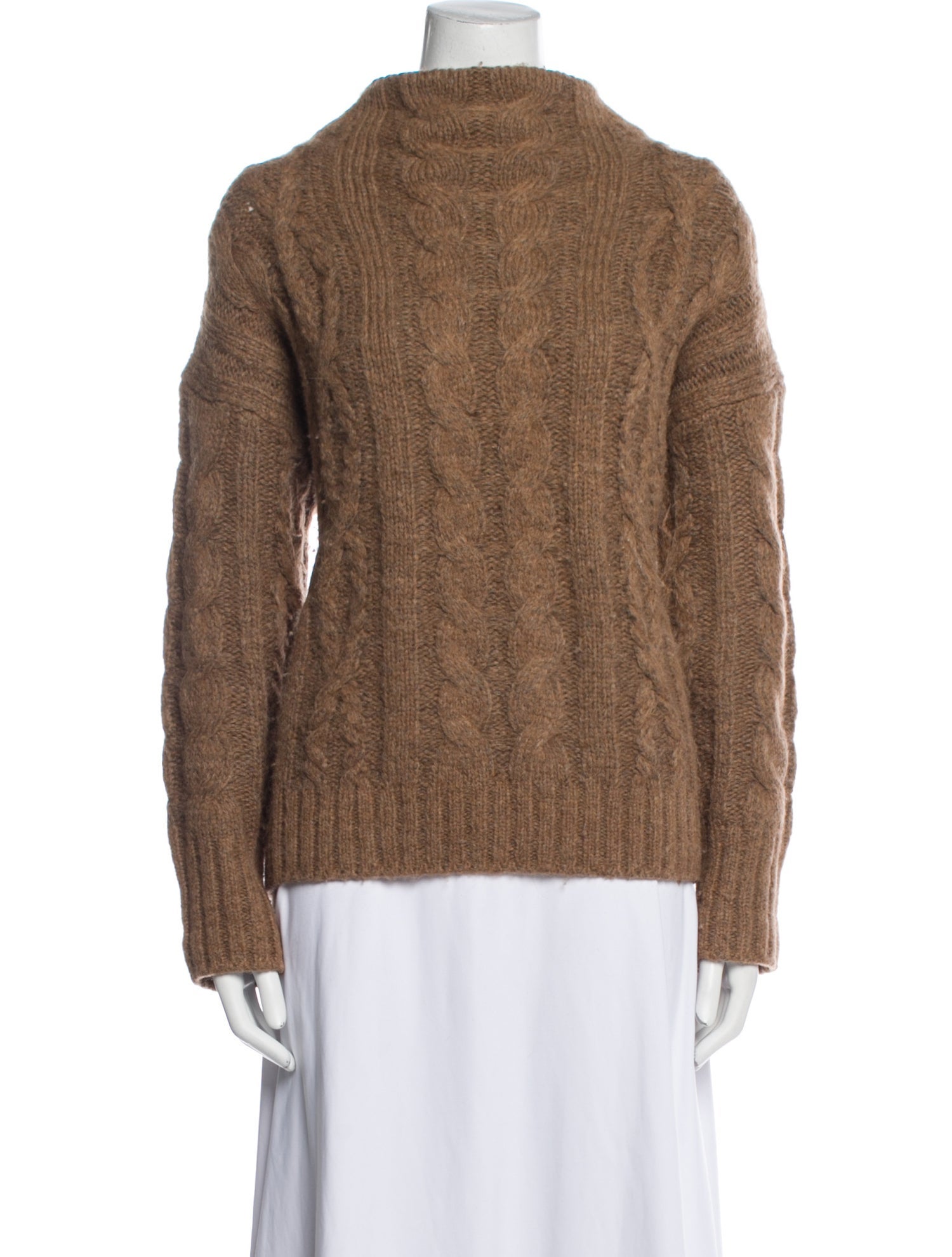 Vince Alpaca Mock Neck Sweater