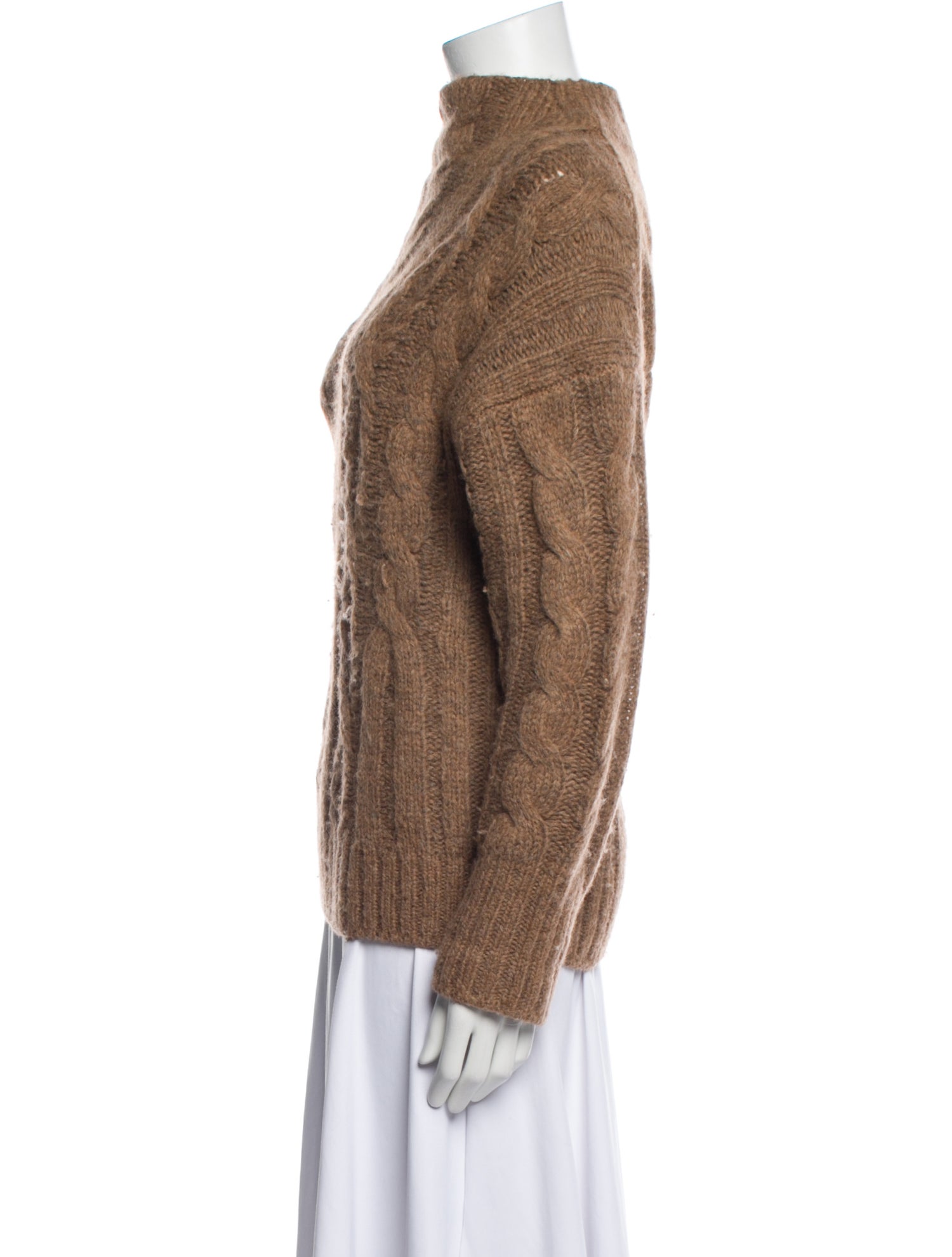 Vince Alpaca Mock Neck Sweater