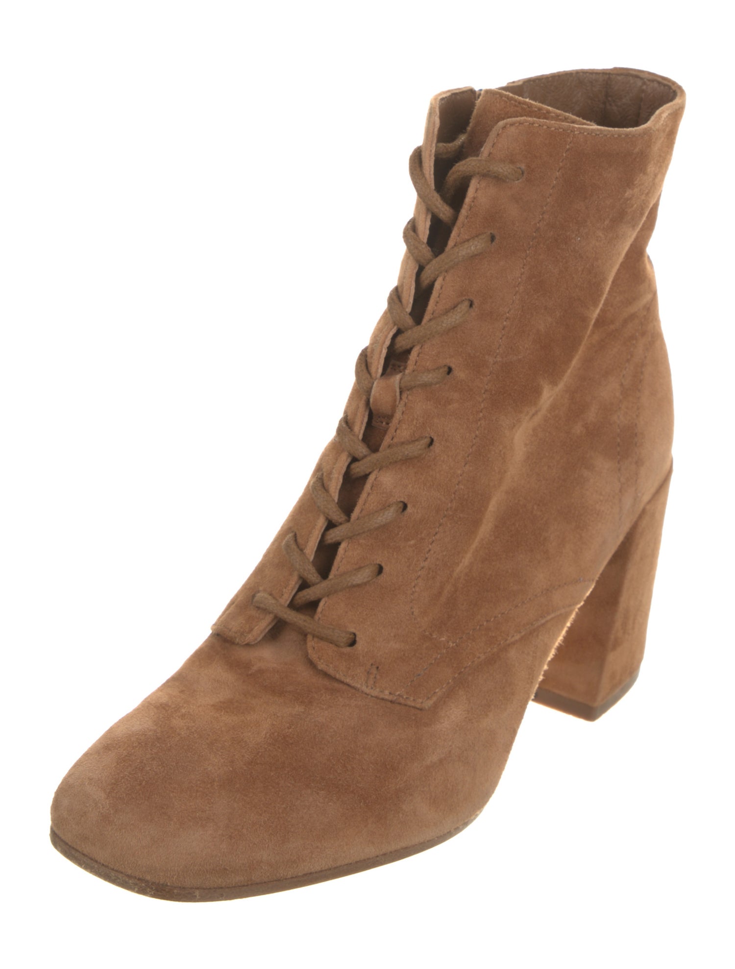 Vince Suede Lace-Up Boots