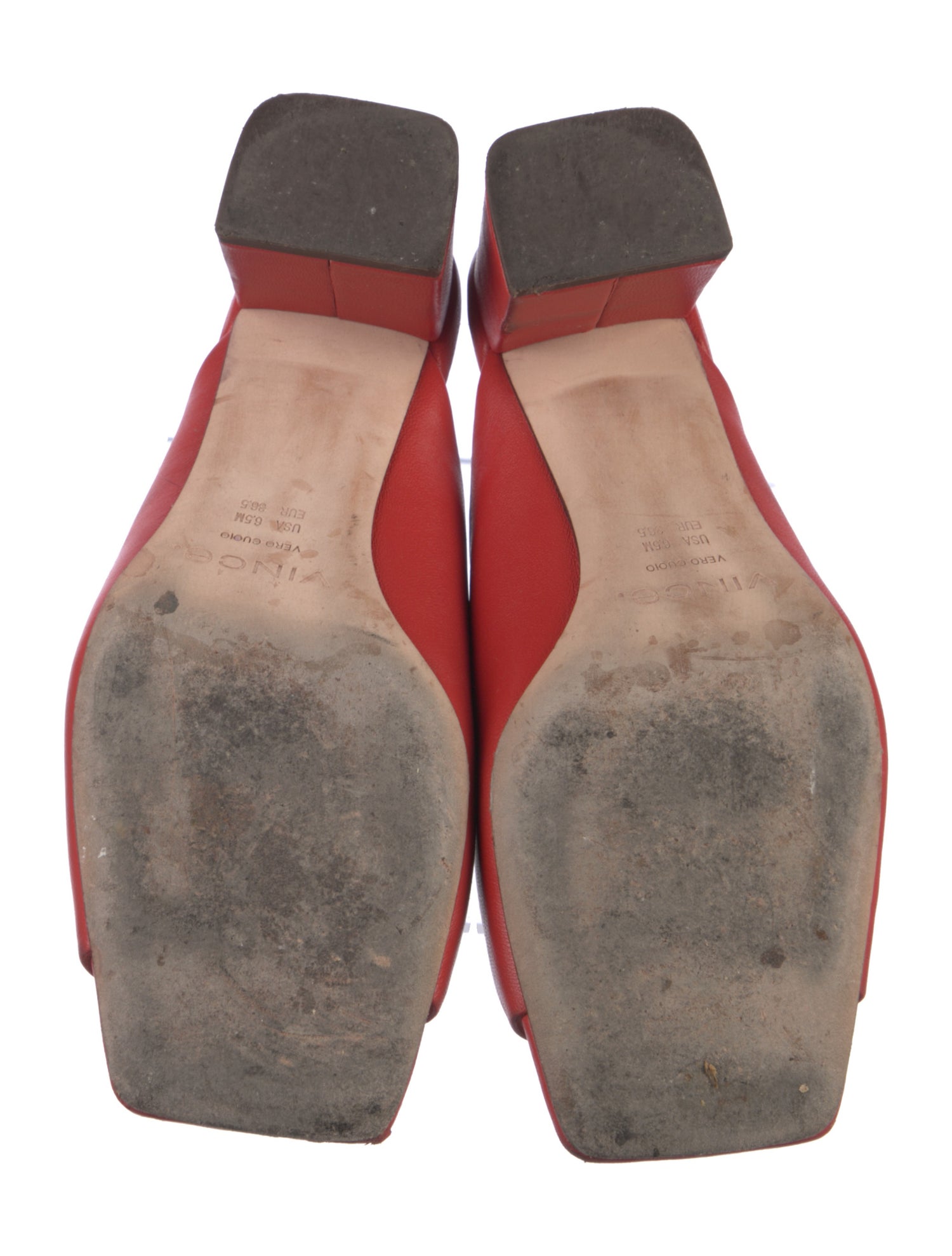 Vince Leather Slides