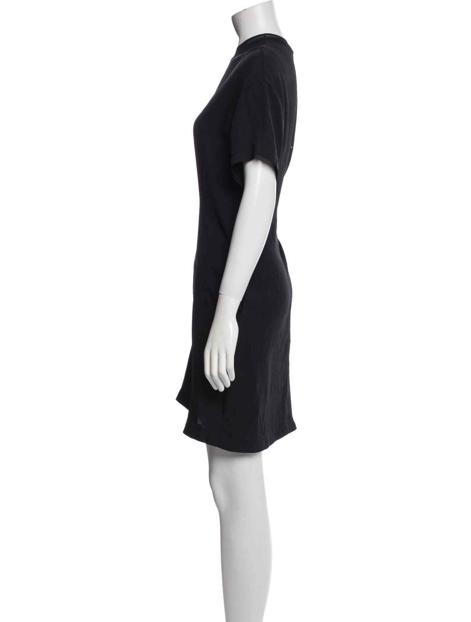 Vince Crew Neck Mini Dress